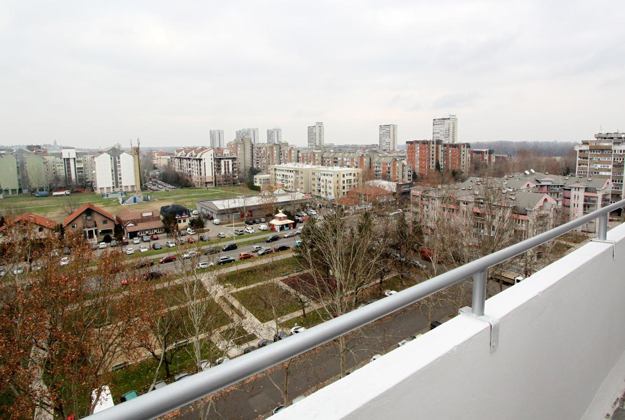 Penthouse Novi Beograd Leilighet Eksteriør bilde